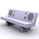 Illustration for article titled Park Bench-Sized Ghetto Blaster Plays Music Via Bluetooth